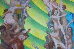 3RD PLACE OIL/ACRYLIC: Rex Barron